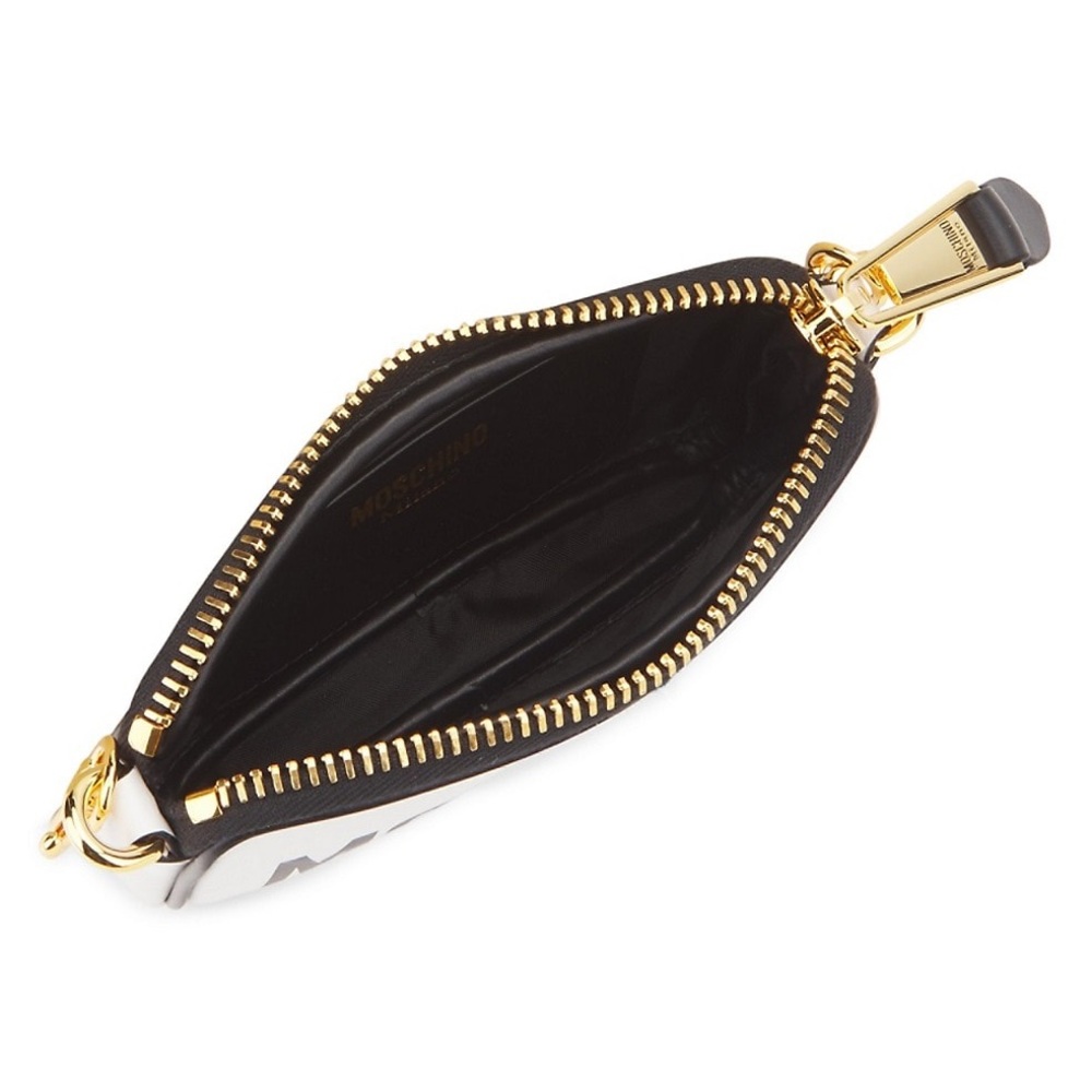 Moschino crossbody leather with black text - Picture 3 of 12